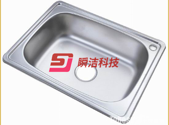 不銹鋼盆噴砂效果圖